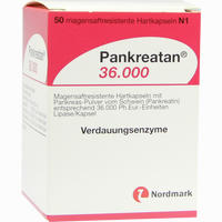 Pankreatan 36000 Kapseln 50 Stück