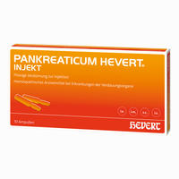 Pankreaticum Hevert Injekt Ampullen 10 Stück