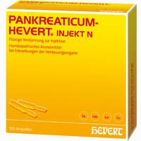 Pankreaticum Hevert Injekt N Ampullen 100 Stück
