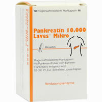 Pankreatin 10000 Laves Mikro Kapseln 50 Stück