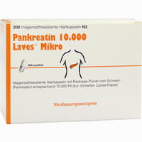 Pankreatin 10000 Laves Mikro Kapseln 200 Stück