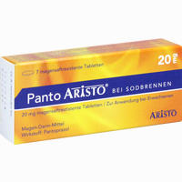 Panto Aristo bei Sodbrennen 20mg Msr. Tabletten 7 Stück