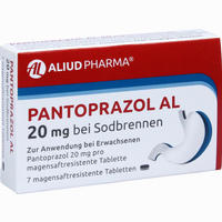 Pantoprazol Al 20mg bei Sodbrennen Tabletten 7 Stück
