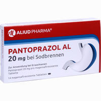 Pantoprazol Al 20mg bei Sodbrennen Tabletten 14 Stück