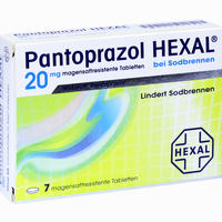 Pantoprazol Hexal bei Sodbrennen Tabletten 7 Stück