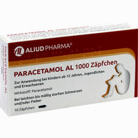 Paracetamol Al 1000 Zäpfchen 10 Stück
