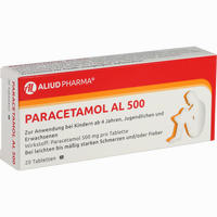 Paracetamol Al 500 Tabletten 20 Stück