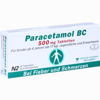Paracetamol Bc 500 Mg Tabletten 20 Stück