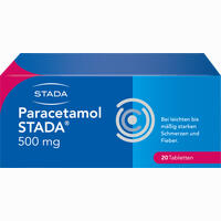 Paracetamol Stada 500mg Tabletten 20 Stück