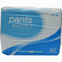 Param Pants Basis Tag Gr. 3 20 Stück