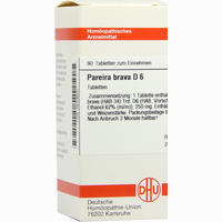 Pareira Brava D6 Tabletten 80 Stück