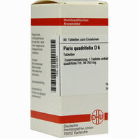 Paris Quadrifol D6 Tabletten 80 Stück
