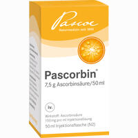 Pascorbin (7.5g Ascorbinsäure 50ml) Infusionslösung 50 ml