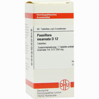 Passiflora Incarnata D12 Tabletten 80 Stück
