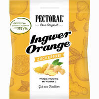 Pectoral Ingwer Orange zuckerfrei Bonbon 60 g