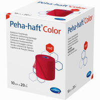 Peha- Haft Color Fixierbinde Latexfrei 10cmx20m Rot 1 Stück