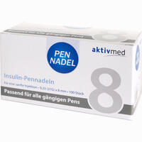 Pennadel Universal 8 Kanülen 0. 26x8mm 100 Stück