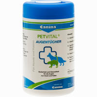 Petvital Feuchttücher für Augen 120 Stück