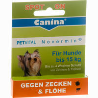Petvital Novermin für Hunde Bis 15kg Vet. Fluid 2 ml
