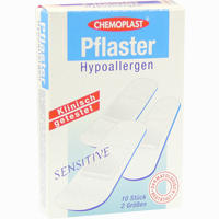 Pflaster Hypoallergen Sensitive 2 Größen 10 Stück