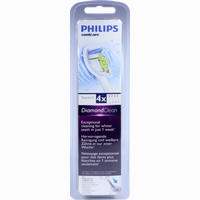 Philips Sonicare Diamondclean Bürstenkopf 4er Zahnbürste 4 Stück