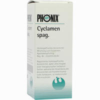 Phönix Cyclamen Spag. Tropfen 100 ml