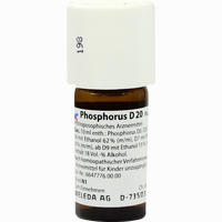 Phosphorus D20 Dilution Weleda 20 ml