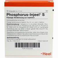 Phosphorus- Injeel S Ampullen 10 Stück