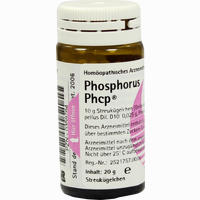 Phosphorus Phcp Globuli 20 g
