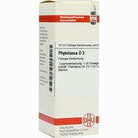 Phytolacca D3 Dilution Dhu-arzneimittel 20 ml