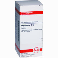 Phytolacca D6 Tabletten 80 Stück