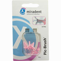 Pic Brush Interdentalbürsten Pink Xx Zahnbürste 12 Stück
