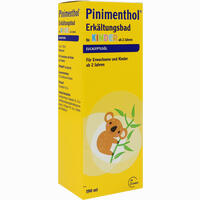 Pinimenthol Erkältungsbad für Kinder Ab 2 Jahren Bad 190 ml
