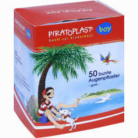 Piratoplast Boy Augenpflaster Groß 57x72mm 50 Stück