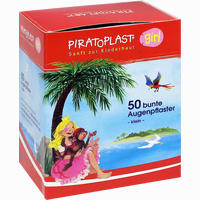 Piratoplast Girl Augenpflaster 48 X 60mm 50 Stück