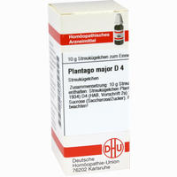 Plantago Major D4 Globuli 10 g