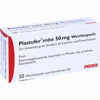 Plastufer Mite 50 Mg Kapseln 20 Stück