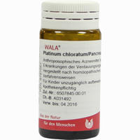 Platinum Chloratum/pancreas Comp. Globuli 20 g