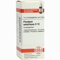 Plumbum Met D10 Globuli 10 g