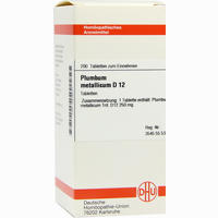 Plumbum Met D12 Tabletten 200 Stück