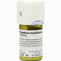 Plumbum Met Praep D6 Trituration 20 g