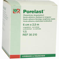 Porelast Pfl 6cmx2.5m Binde 1 Stück