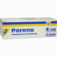 Porena Elast Mullbinde 4cm 10 Stück