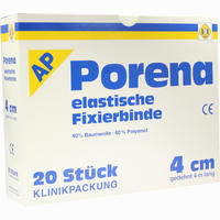 Porena Hochelastische Fixierbinde 4cm 20 Stück