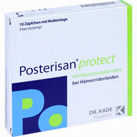 Posterisan Protect mit Mulleinlage Zäpfchen 10 Stück