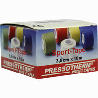 Pressotherm Sport- Tape Gelb 3.8cmx10m Verband 1 Stück