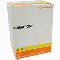 Primapore 8,3x6cm Wundverband Steril 50 Stück