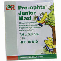 Pro- Ophta Junior Maxi Okklusionspflaster 5 Stück