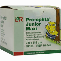 Pro- Ophta Junior Maxi Okklusionspflaster 100 Stück