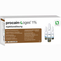 Procain- Loges 1% Injektionslösung Ampullen 50 x 2 ml
